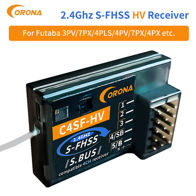 Compatible Futaba S Fhss Receiver Truck Trailer Rc Car Transmitter Splash Receiver CORONA C4SF-HV
