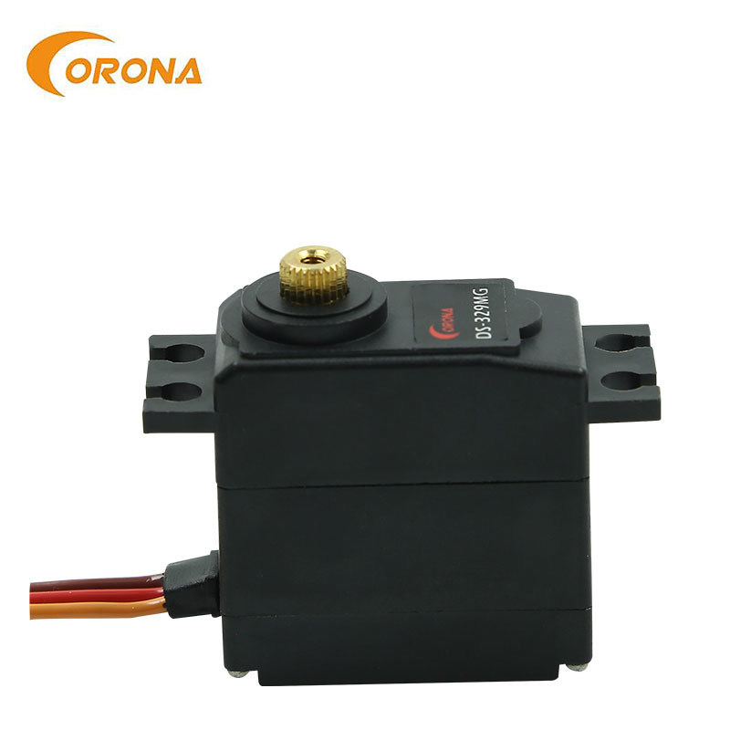 Plastic Gear Beginner Friendly Medium Servo Motor Operates at 4.8V - 6.0V for Indoor Robotics