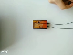 Émetteur et récepteur radio 2.4G GR7FA rc compatible futaba fasst